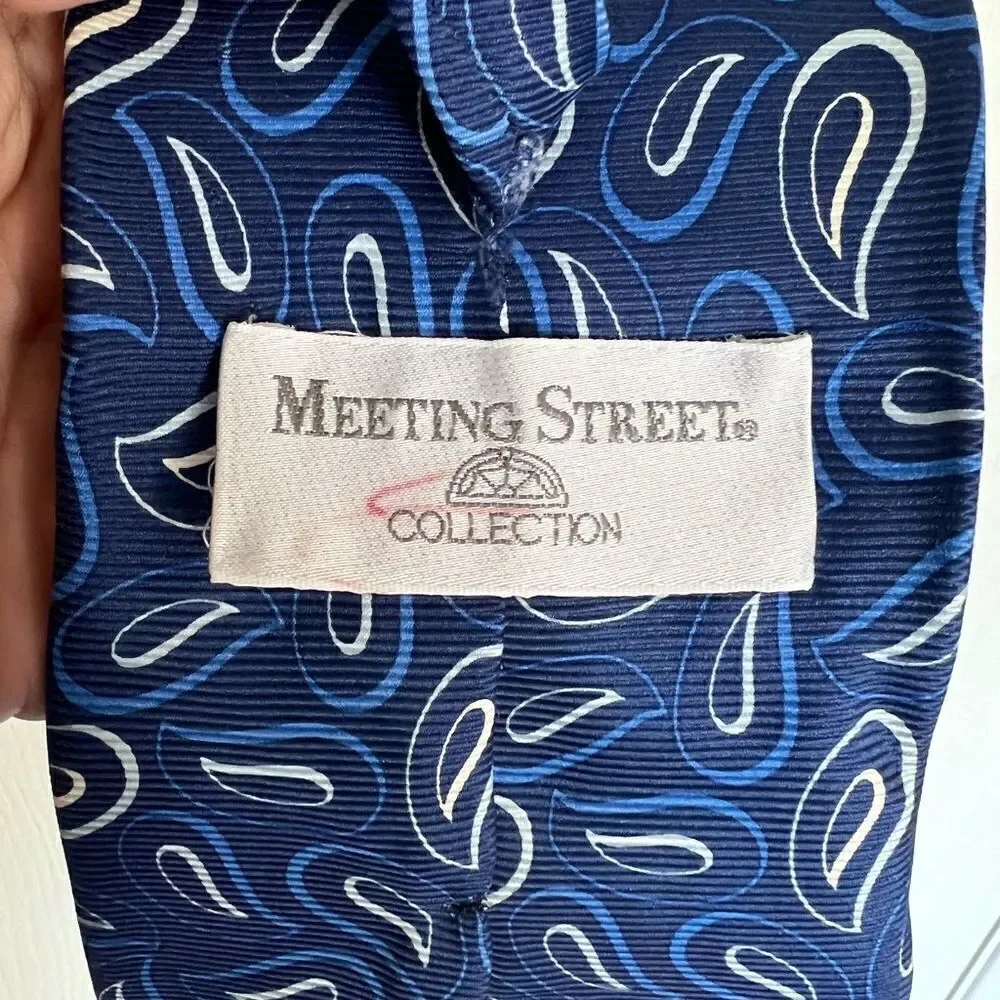 Meeting Street Silk Tie